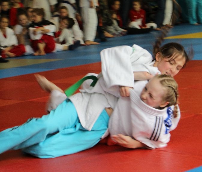 2017 04 29 1. Kampftag Bezirksliga U16 weiblich in Witten Judoka Rauxxel 001