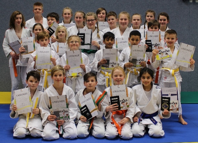 2017 12 21 Judoprüfung Judoka Rauxel