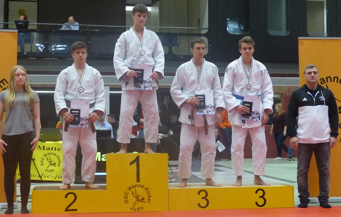 2018 02 17 Westdeutsche Einzelmeisterschaften U18 in Herne Judoka Rauxel 004