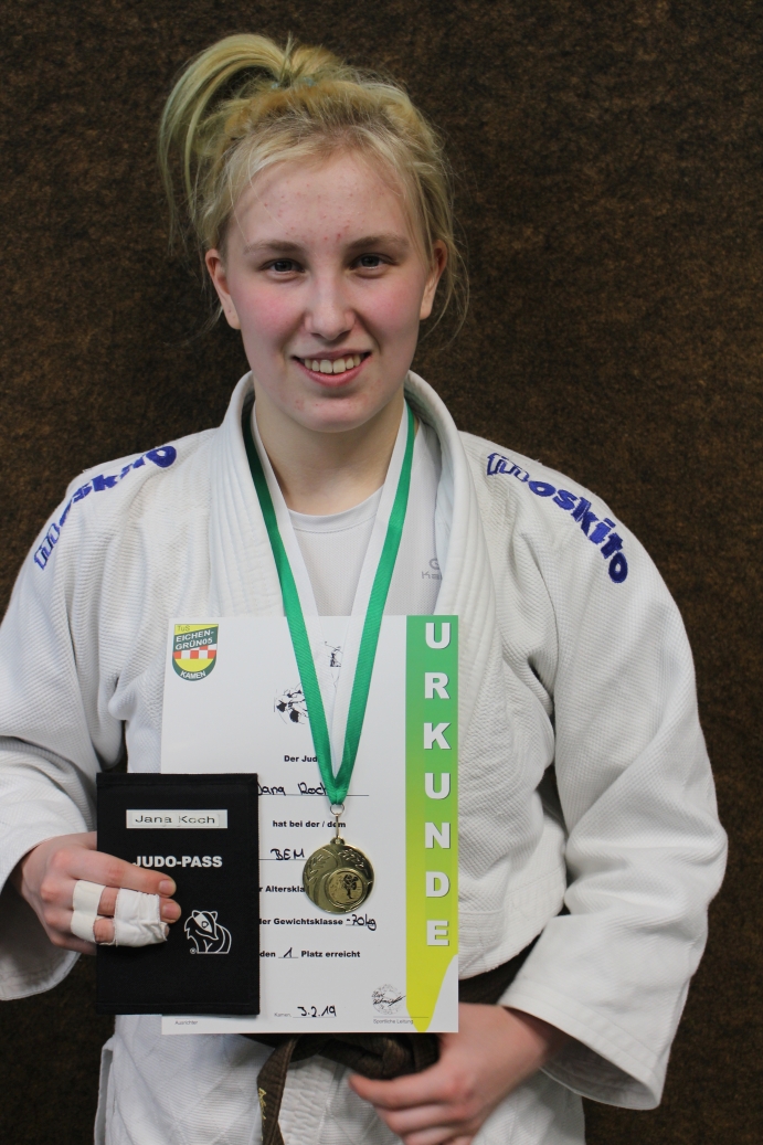 2019 02 03 Bezirkseibzelmeisterschaft U18 in Kamen Judoka Rauxel 000