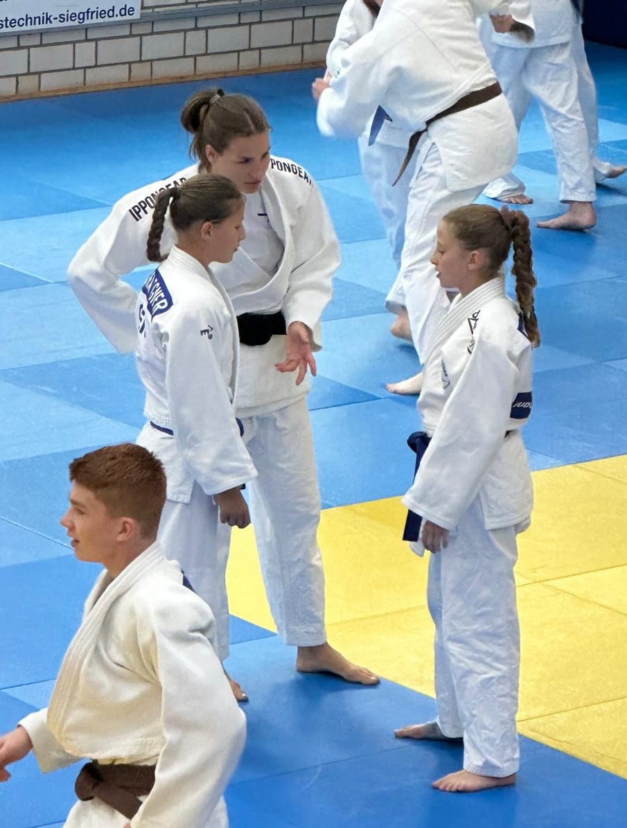 2025 08 30 Training mit Weltmeisterin Anna Maria Wagner Judoka Rauxel